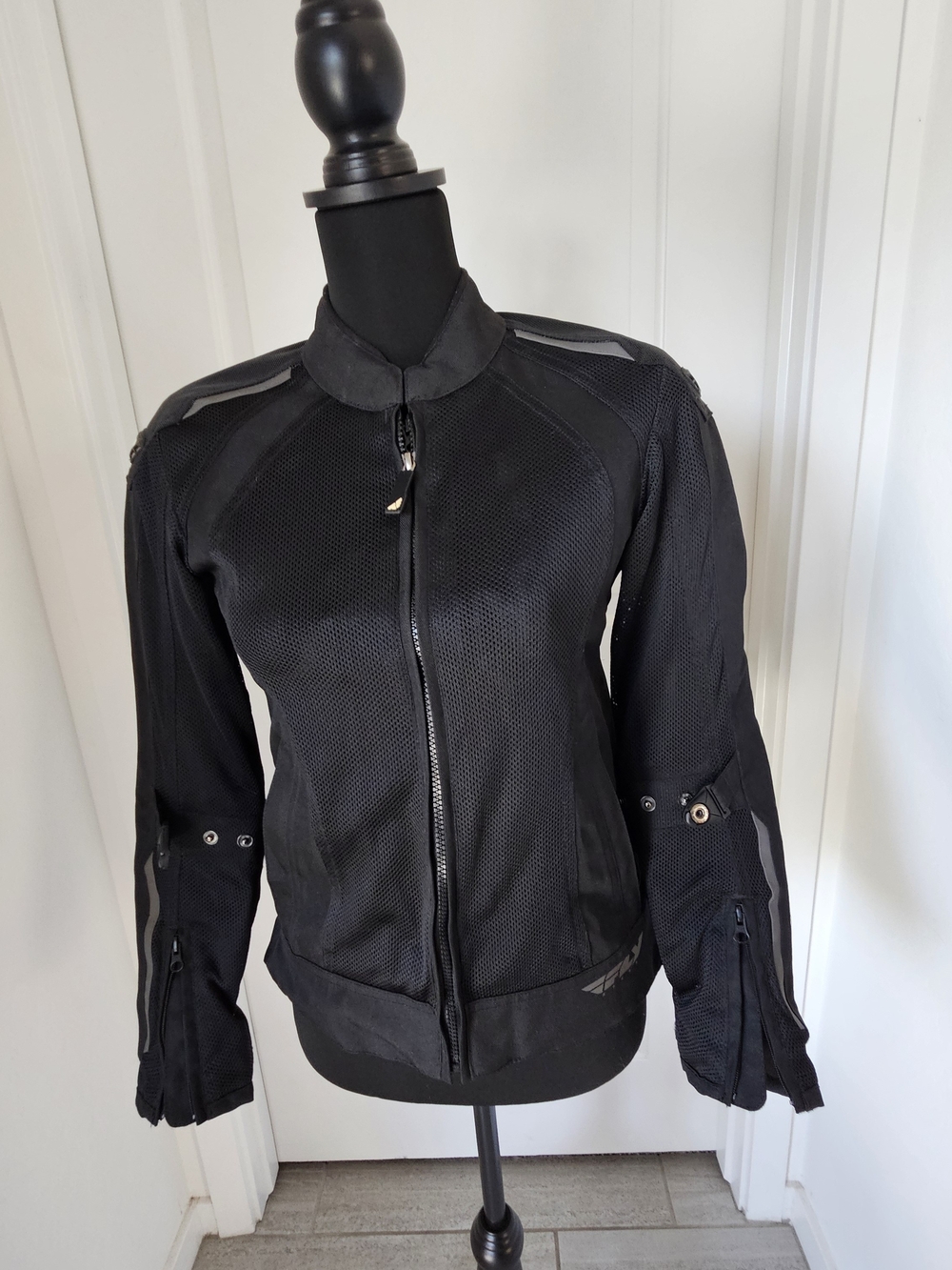 FLY Racing Women's Coolpro Black Mesh Jacket Size XS